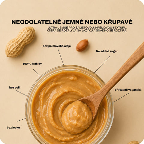 Nutriheads arašídové máslo