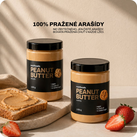 Nutriheads arašídové máslo