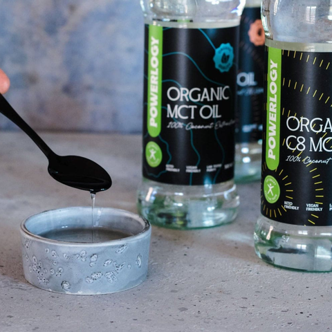 Powerlogy Organic C8 MCT Oil
