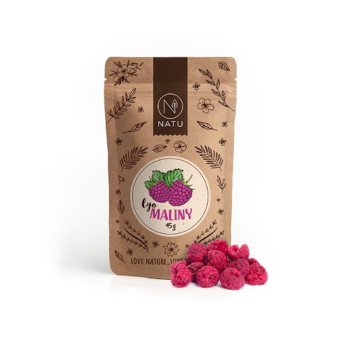 Natu lyofilizované maliny