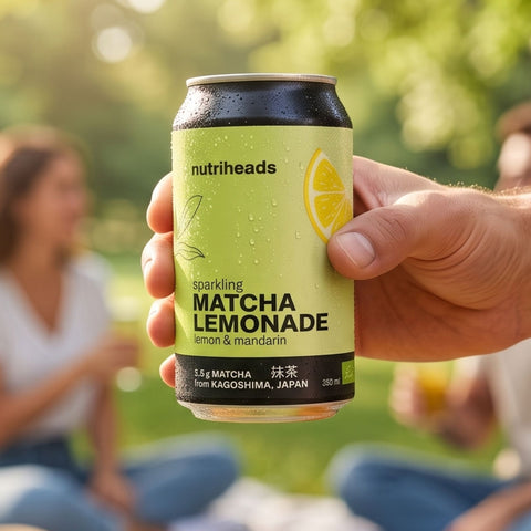 Nutriheads Sparkling Matcha Lemonade