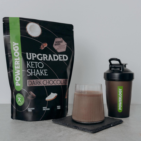 Powerlogy Upgraded Keto Shake 600 g – VÝPRODEJ